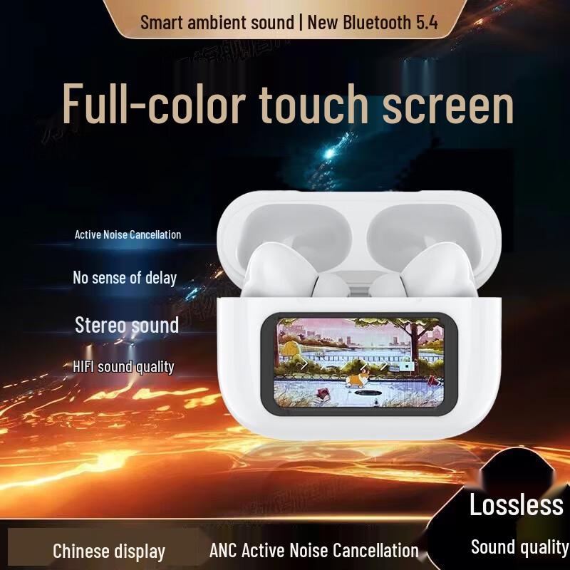 WITMINDA9 Color Screen Noise-Cancelling Bluetooth Earbuds