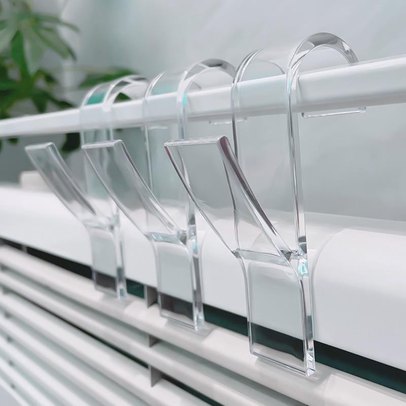 Z-Shaped No-Installation Rack: Multi-Functional Hooks for Clothes, Hats, and Bathroom Radiators.