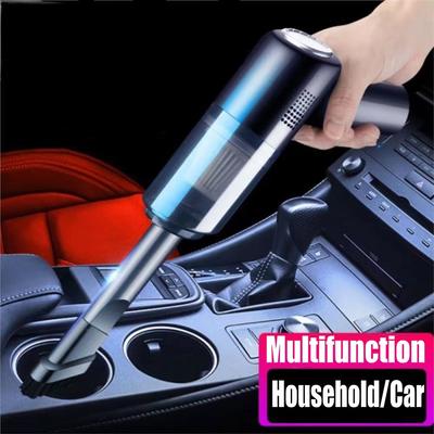 Aspirateur sans fil pour voiture Machine de nettoyage puissante Nettoyeur pour voitures Mini sans fil portable Nettoyeur à main pour appareil ménager