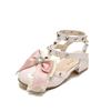 Girls' Bow Princess Sandals - Comfortable Fashion Shoes for Students & Performances