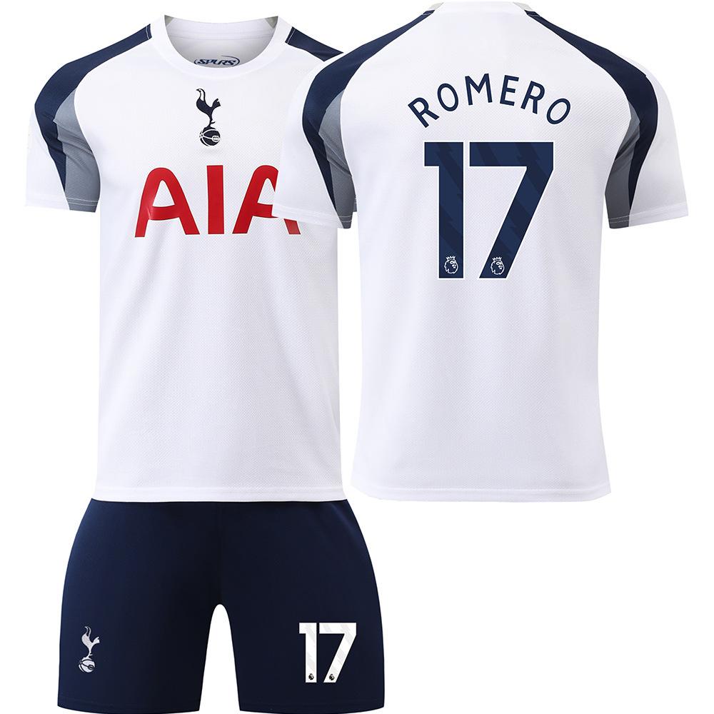 

2025-2026 Tottenham Kids Football Kit No.7 Son Heung-min No.9 Richarlison No.17 Romero XXL