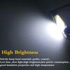 Festoon LED 24V Truck Dome Light COB 12 Chips  Auto Interior License Plate