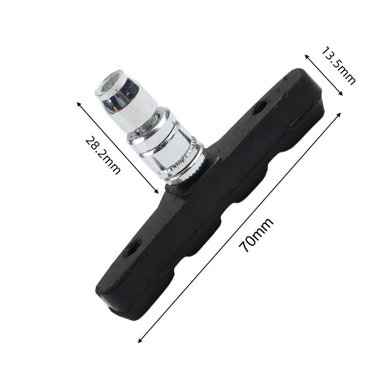 2/4Pcs Mountain Road Bike Brake Blocks Rubber Bicycle V-Brake Shoes Pads Cycling Parts