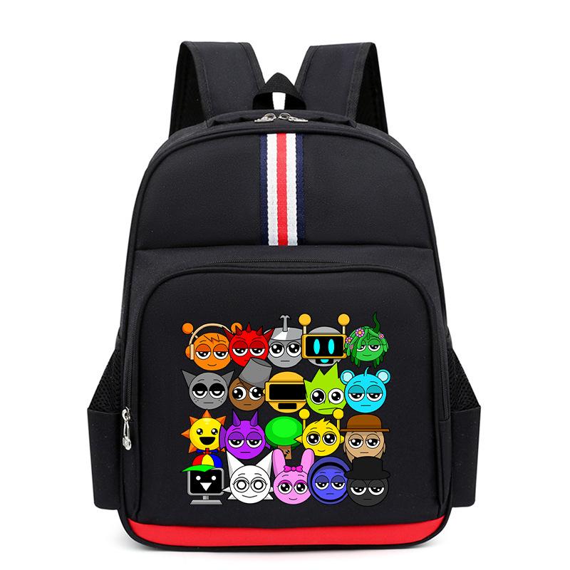 Cartoon Children S Backpack Campus Trend Male And Female Versatile Primary School Students Large-Capacity Schoolbag large (42*30*13cm)