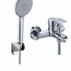 Wall-Mounted Bathtub & Shower Mixer Set with Handheld Spray