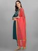 Indian Women Designer Kurta Pant Dupatta Set Party Wear Top Tunic Salwar Suit Kurti Dress