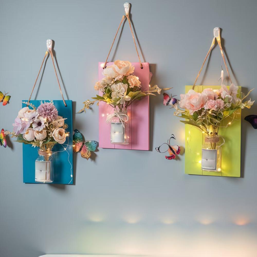Children's Room Bedroom Wall Bouquet Decor Art Living Room Dining Room Wall Decoration Wedding Party Decorative Bouquet