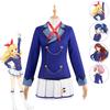 Anime Aikatsu Hoshimiya Ichigo Shibuki Ran Kiriya Aoi Cosplay Kostüm Starlight School JK Campus Uniform Perücke Frau Kawaii Anzug