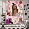 Wall Hanging Tapestry With Custom Name & Text, Ayliva Decorative Tapestry For Bedroom