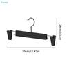 Non-Slip Plastic Clip Hangers for Pants & Skirts,Heavy-Duty Clothes Hangers with Adjustable Clips (5/10 Packs Available)