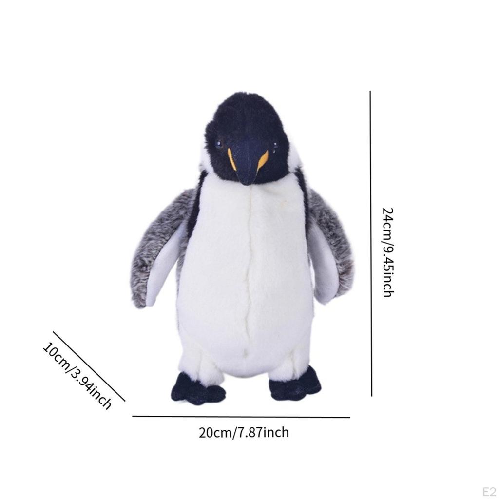 Penguin Toy Stuffed Animal Birthday Gifts Adorable Bedroom Decoration Soft Doll for Adults Boys and