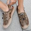 38-46 Summer Men's Large Fashion Outdoor Casual Sandals Handmade Mesh Breathable Sandals Beach Shoes