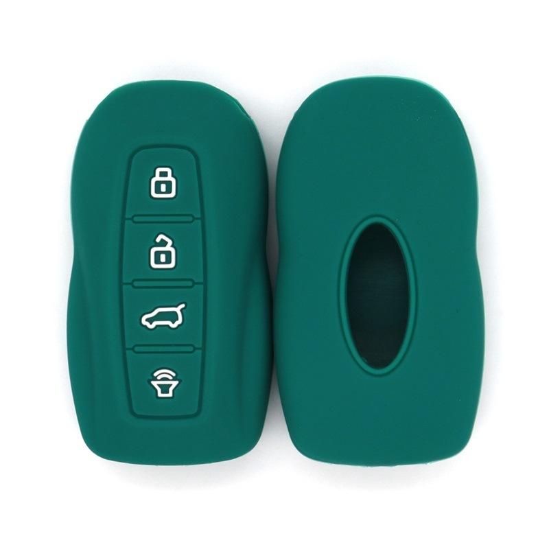 Suitable for Jiangling Ford Lingyu plus Lingrui smart 4-button car key shell cover multi-color spot