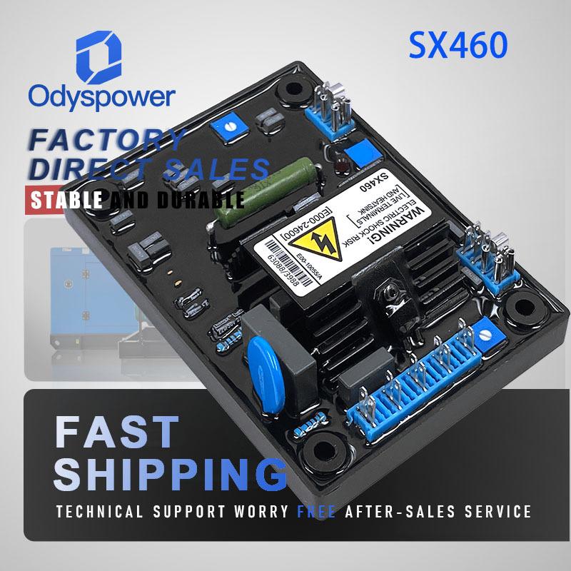 SX460 AVR Generator Automatic Voltage Regulator Stabilizer SX440 Excitation Control Module Brushless Generator Parts Shaluo