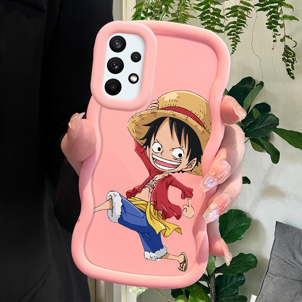 

Окрашенный узор Big Wave Edge Мягкий силиконовый материал Macaron чехол для телефона противоударный защитный резиновый чехол для Samsung Xiaomi Poco Redmi Xiaomi Poco C75 5G