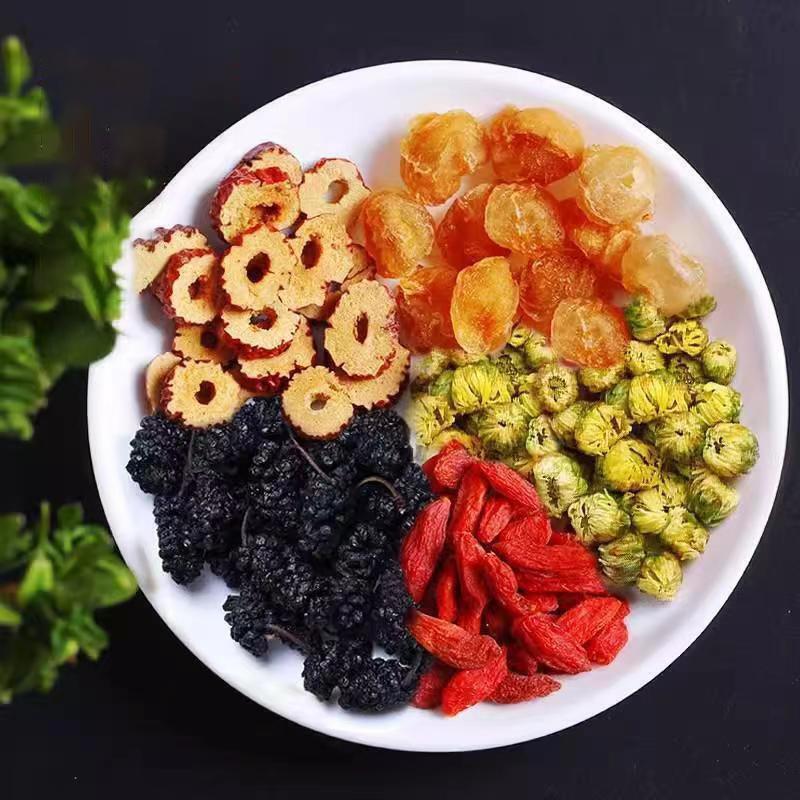 Mulberry Wolfberry Longan Tea with Red Dates, Substitute Tea for Health