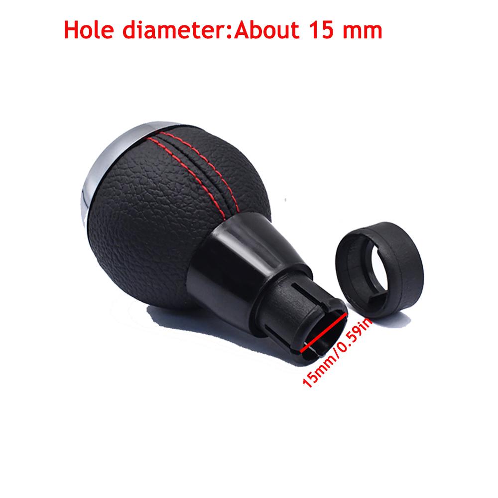 For Mini Cooper S ONE R55 R56 R57 R58 R59 F55 F56 F54 F57 COUNTRYMAN R60 R61 Car Gear Shift Knob Lever Shifter Knob Leather Head