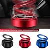 Aromaterapia Automatica Solare Rotante Deodoranti per Auto Decorazioni per Auto Aroma Doppio Anello Diffusore per Veicolo Accessori Auto Interni