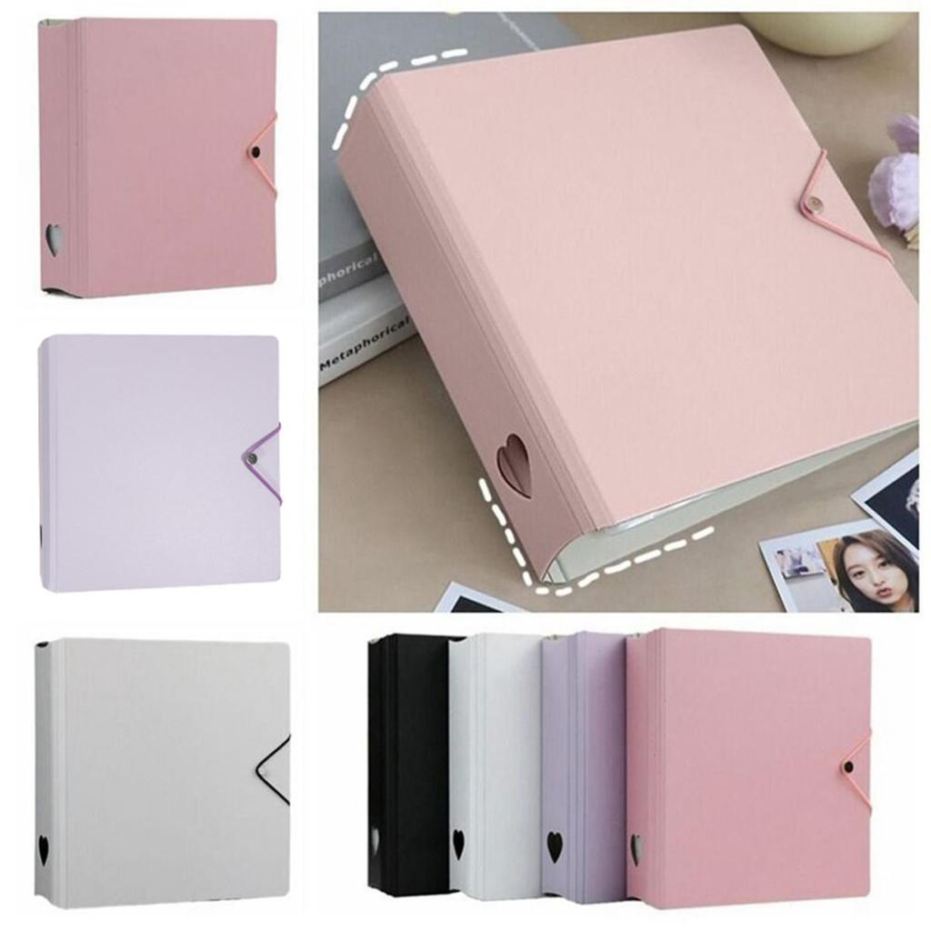 4 Grid Binder  Photo Card Collect Book Large Capacity Idol Photo Album Photocards Holder Storage Book Stationery