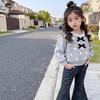 Girls' 2025 Korean Style Spring/Autumn Casual Hoodie Two-Piece Set