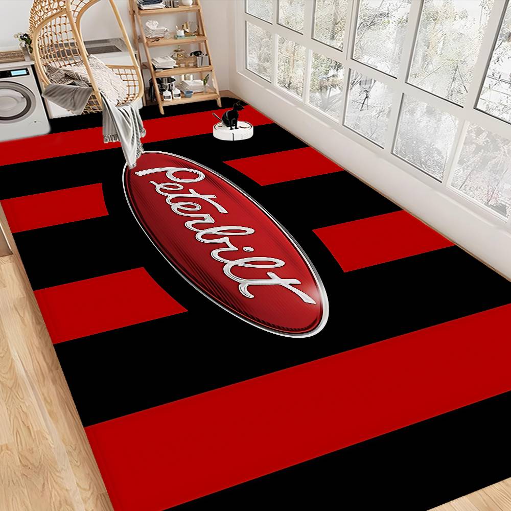 

PeterbiltS Racing Car Bathroom Mat Non-Slip Laundry Room Mat Laundry Decor Balcony Child Living Room Toilet Rug 40x60cm