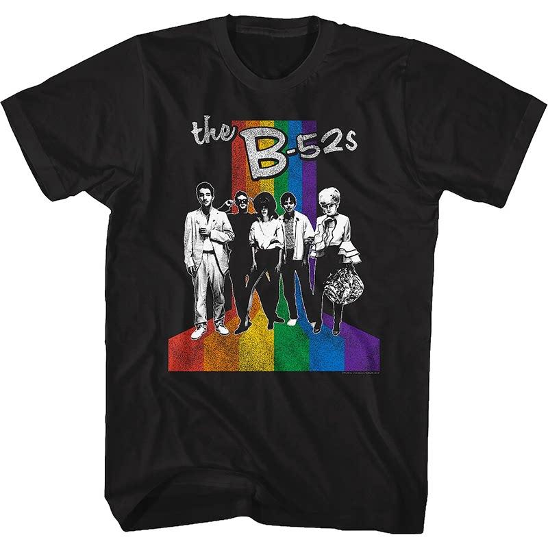 Pop in 1976 The B52s New Wave Band Was Founded in Athens Georgia American Retro Streetwear Tshirt