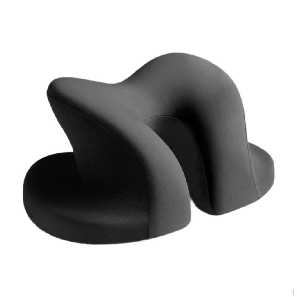 Pillow for Desk, Portable Travel with Memory Foam Neck Support