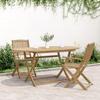 Folding Garden Table 160 X 85 X 75 Cm Solid Acacia Wood