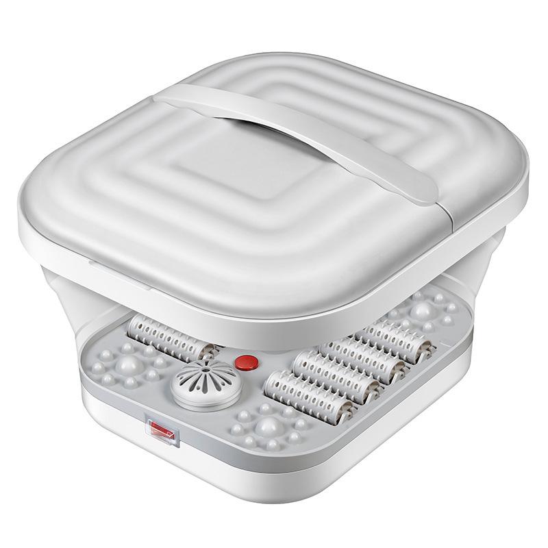 

Portable Heated Foot Bath Basin with Automatic Folding and Constant Temperature Massage No bubbles, domestic