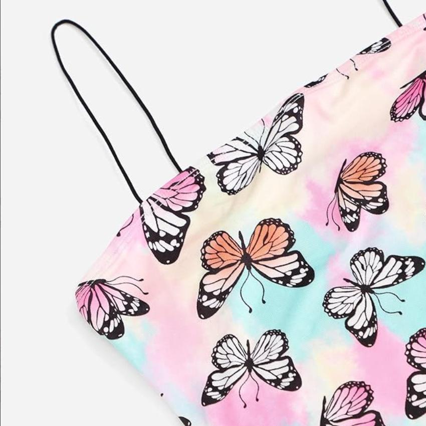 VEZFAA Damenmode Sommer Frühling Ärmellose Hosenträger Lose Taille Freizeitkleider