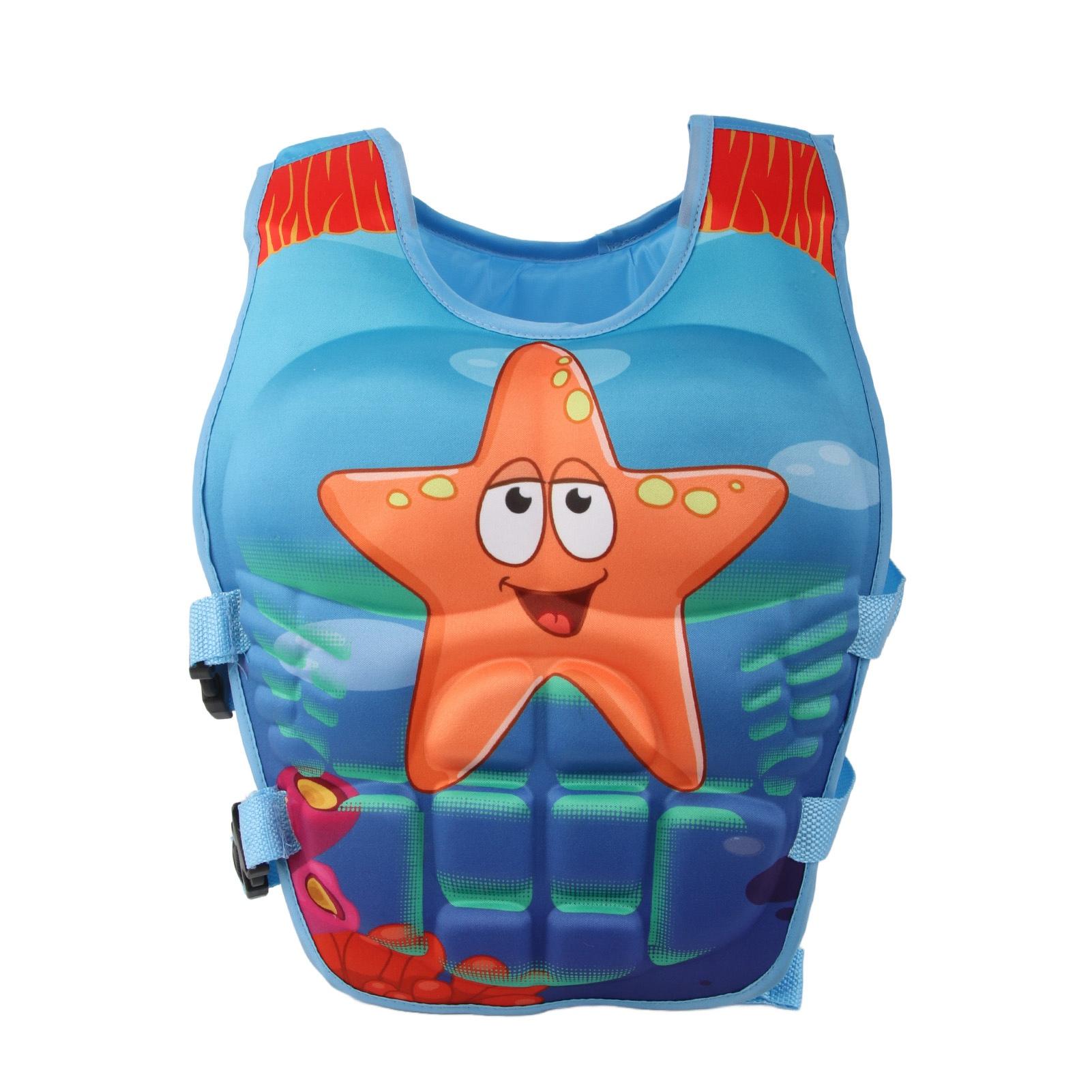 

Kids Swim Vest Life Jacket Float Swimsuit Flotation Swimming Aid with Adjustable Safety Strap for Boys Girls