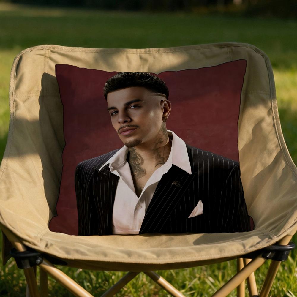 Singer Rauw A Nuestra Cushion Cover Soft Reversible Durable Pillow Cover MultiScene Use for Home Car Daily Comfort