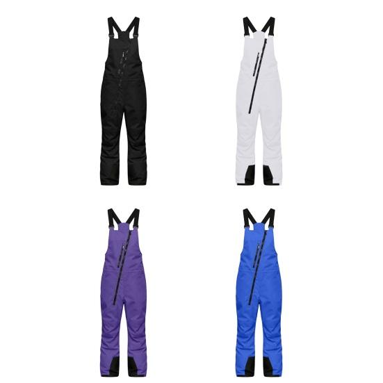 Ski Snow Bibs Pants for Men Women Insulated Water Resistant Overalls Winter Adjustable Snowboarding Pants