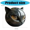 Halloween Cat Resin Sculpture Desk Decors Durability Cat Figurine Festive Office Paperweight Gift for Pet Lovers
