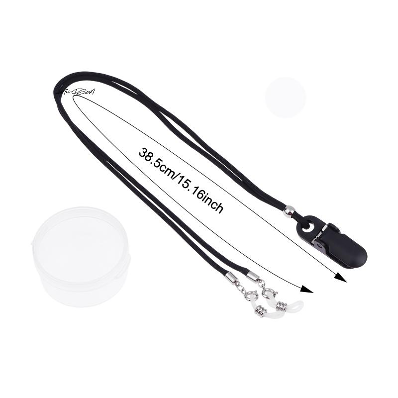 Children's Hearing Aid Anti-Lost Lanyard Safety Behind-The-Ear Aid Accessory Clip Rope Protector Holder with Silicone