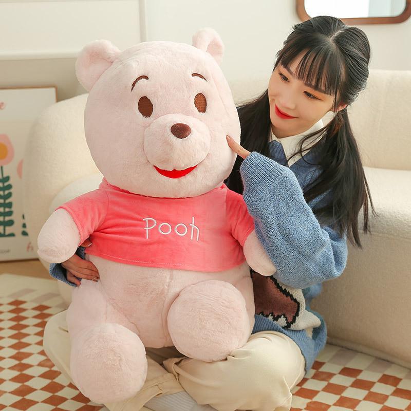 Bear Cute Pooh Pink Plush Toy Children Doll Girlfriend Birthday Gift Holiday