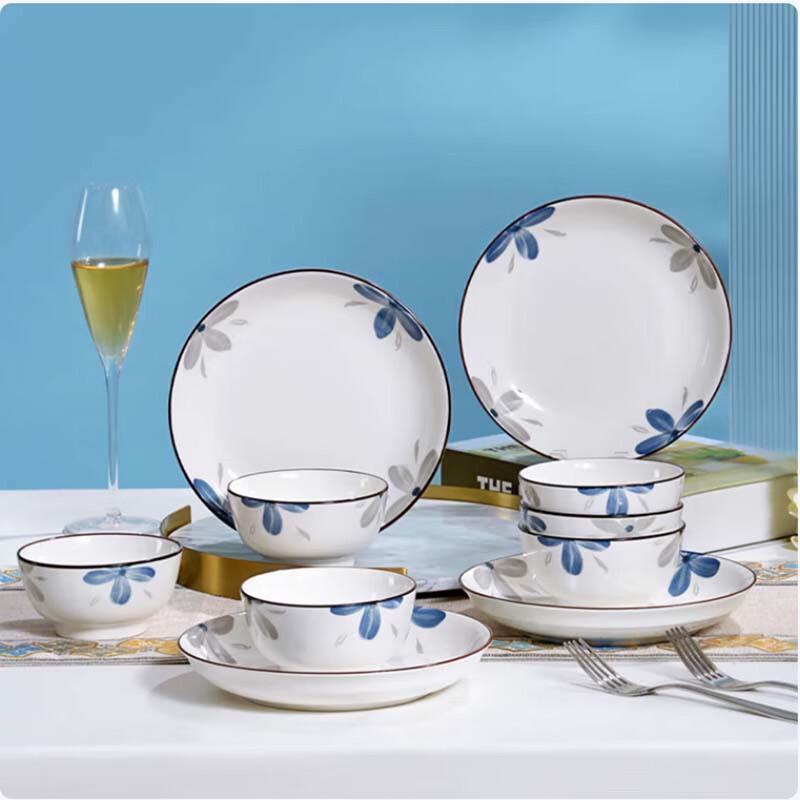Tang Hui 10-Piece Ceramic Tableware Set