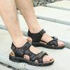 Fashion Brand Classic Mens Sandals Summer Genuine Leather Sandals Men Outdoor Casual Lightweight Sandal Fashion Men Sneakers Size 38-46