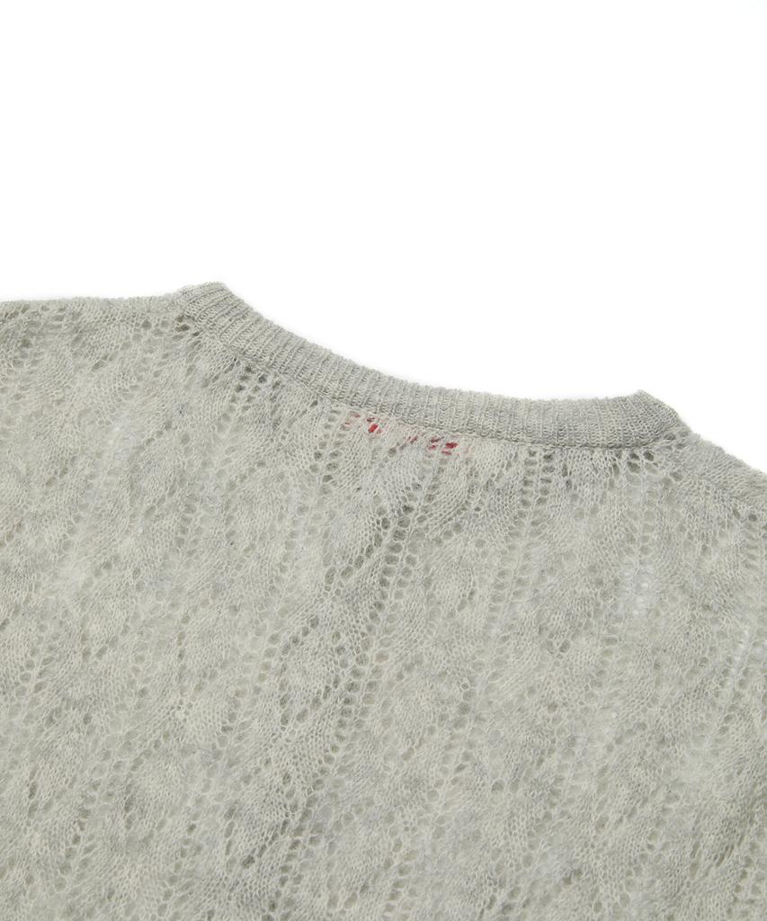 Mmic Unravel Cardigan (Gray)