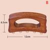 Large Scraping Board Wood Therapy Massage Board Brass Beads Massager Wooden Body Brush For Itchy Skin Relief And Body
