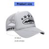 Trendy Adjustable Baseball Hat Cotton Sun Hat with Embroidery Pentagrams For Adult and Teens Daily Sport Activity Wear
