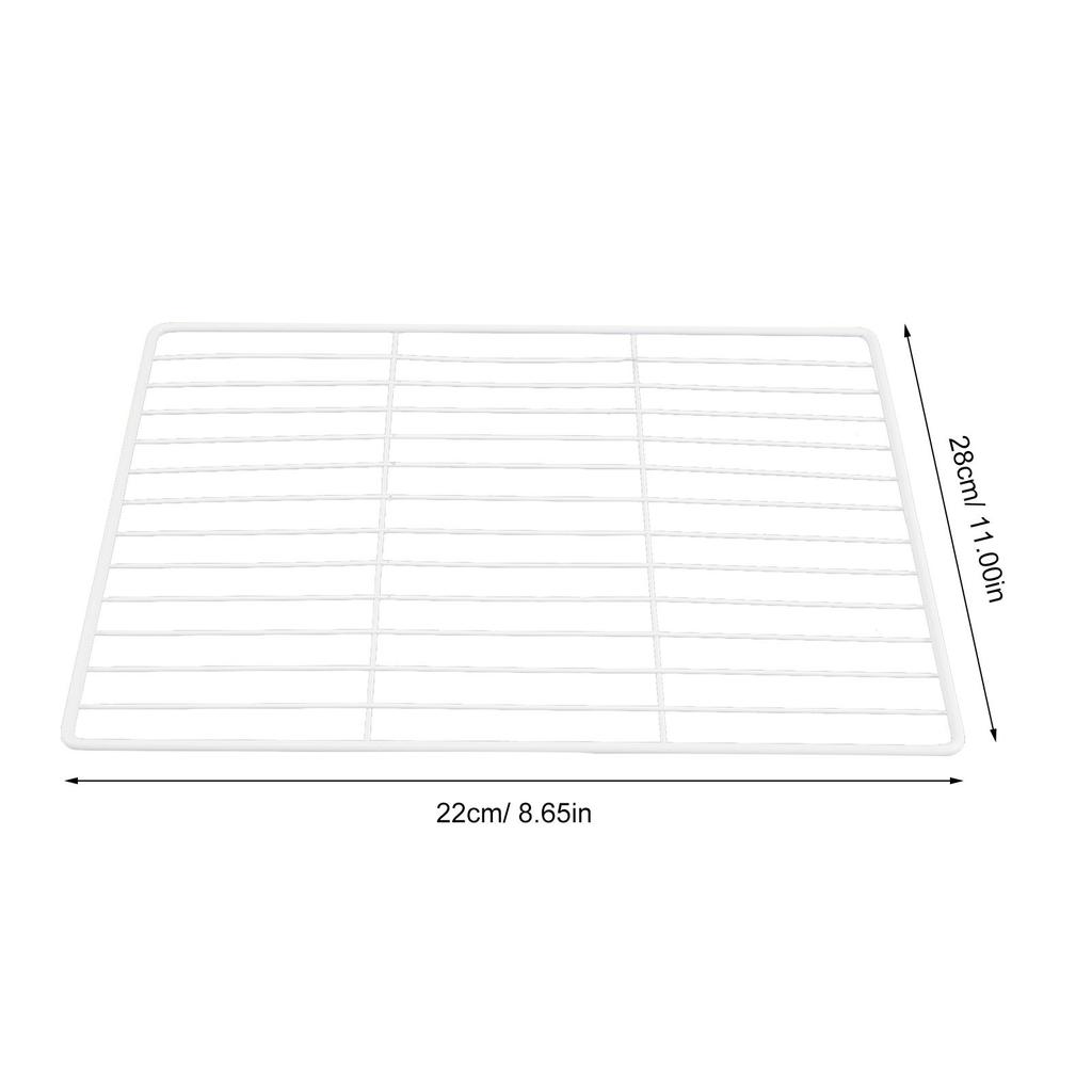 Metal Refrigerator Divider Shelf Mesh Partition 11x9 Chest Freezer Organizer Rack Wire Shelf for Food Storage Kitchen Pantry