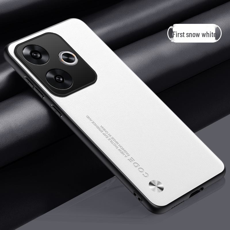 Redmi Turbo3 Leather Mobile Phone Case: All-Inclusive Ultra-Thin Protection for Note12 Turbo. Suitable for Both Men and Women.