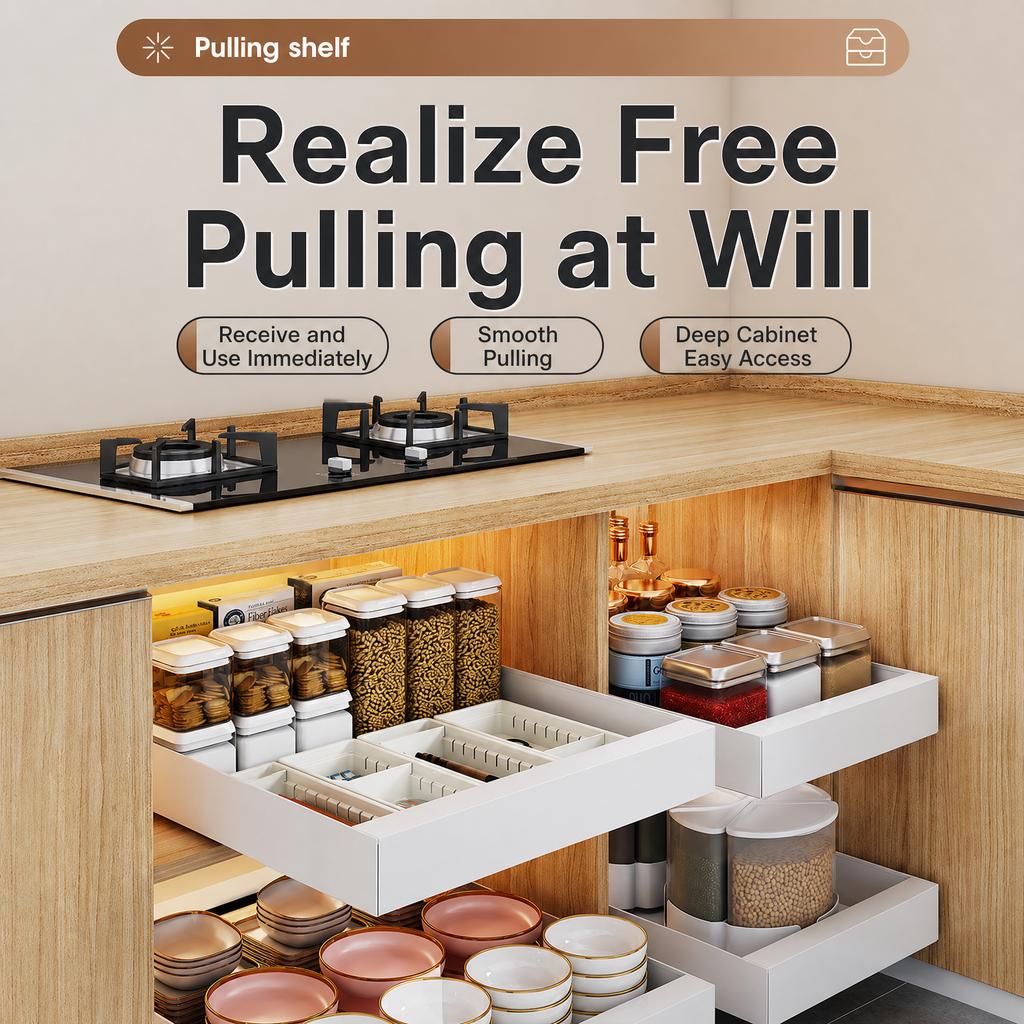 Pull-Out Rack Kitchen