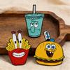 SpongeBob SquarePants Enamel Pin - Classic Character Brooch Cute Metal Badge for Backpack Clothing Jewelry Accessory Gift