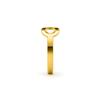 Anneau - LUXENTER - Ziko - Plaqué or 18k - Taille réglable - Largeur 7 mm