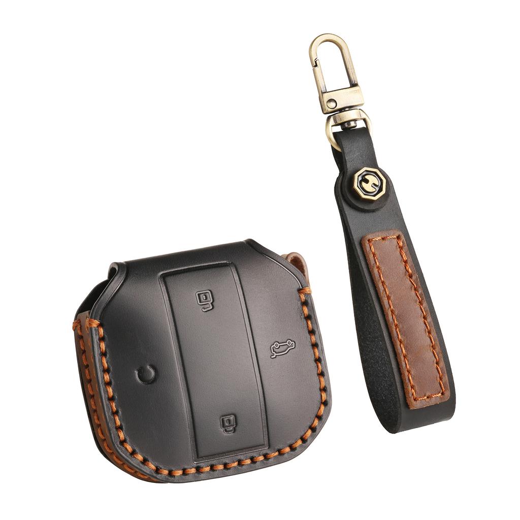 Suitable for Jietu traveler key case, leather through PRO Chery 24 Shanhai T2 car key case