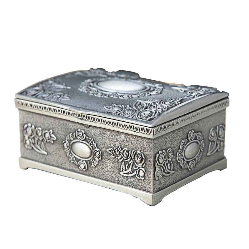 Storage Ring Creative Boxs Square Rose Earrings Stud Earrings Jewelry Gifts