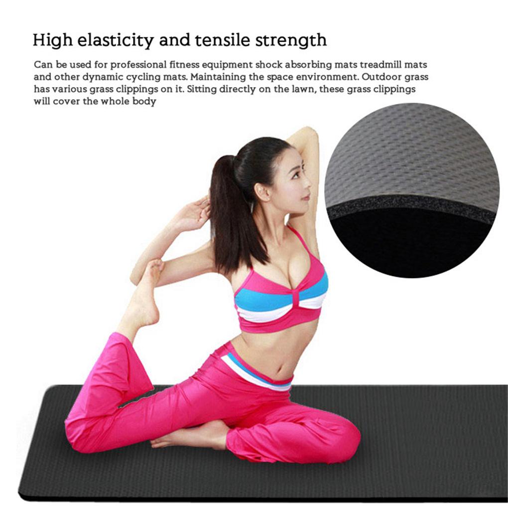 Covoraș Yoga Covoraș pentru Bandă de Alergat Protector de Podea Articole pentru Casă Accesorii pentru Sală de Gimnastică Aparat de Alergat Design Pliabil Izolat Fonic pentru Uz Casnic