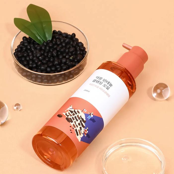 ROUND LAB Olejek oczyszczający z soją i pantenolem 200 ml